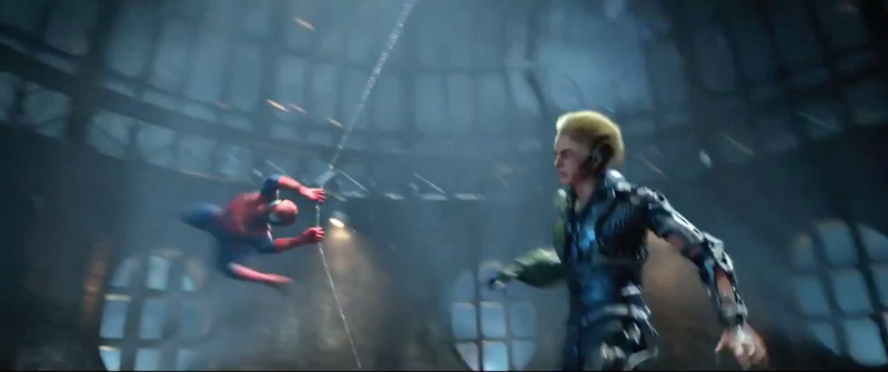 Illustration for article titled Screencaps Reveal All the Secrets in the Amazing Spider-Man 2 Trailer!